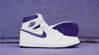 Purple jordans for sales boys